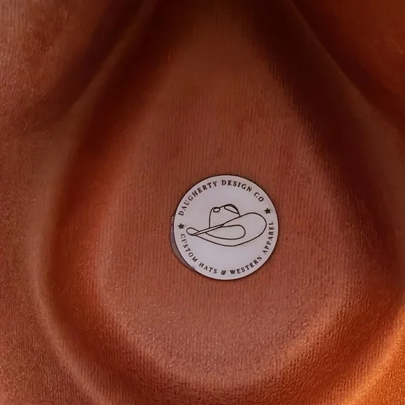 Daugherty Designs NWOT Hand Burned Hat - Picture 9 of 9